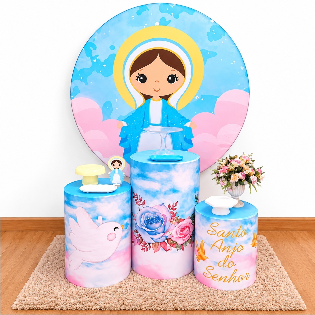 Kit Ten - Nossa Senhora das Graças - TER Festas e Sonhos Pegue e Monte 