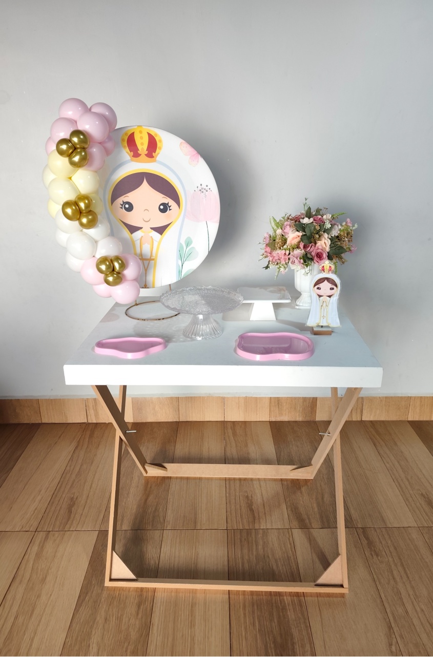 Mini Kit - Nossa Senhora de Fátima - TER Festas e Sonhos Pegue e Monte 