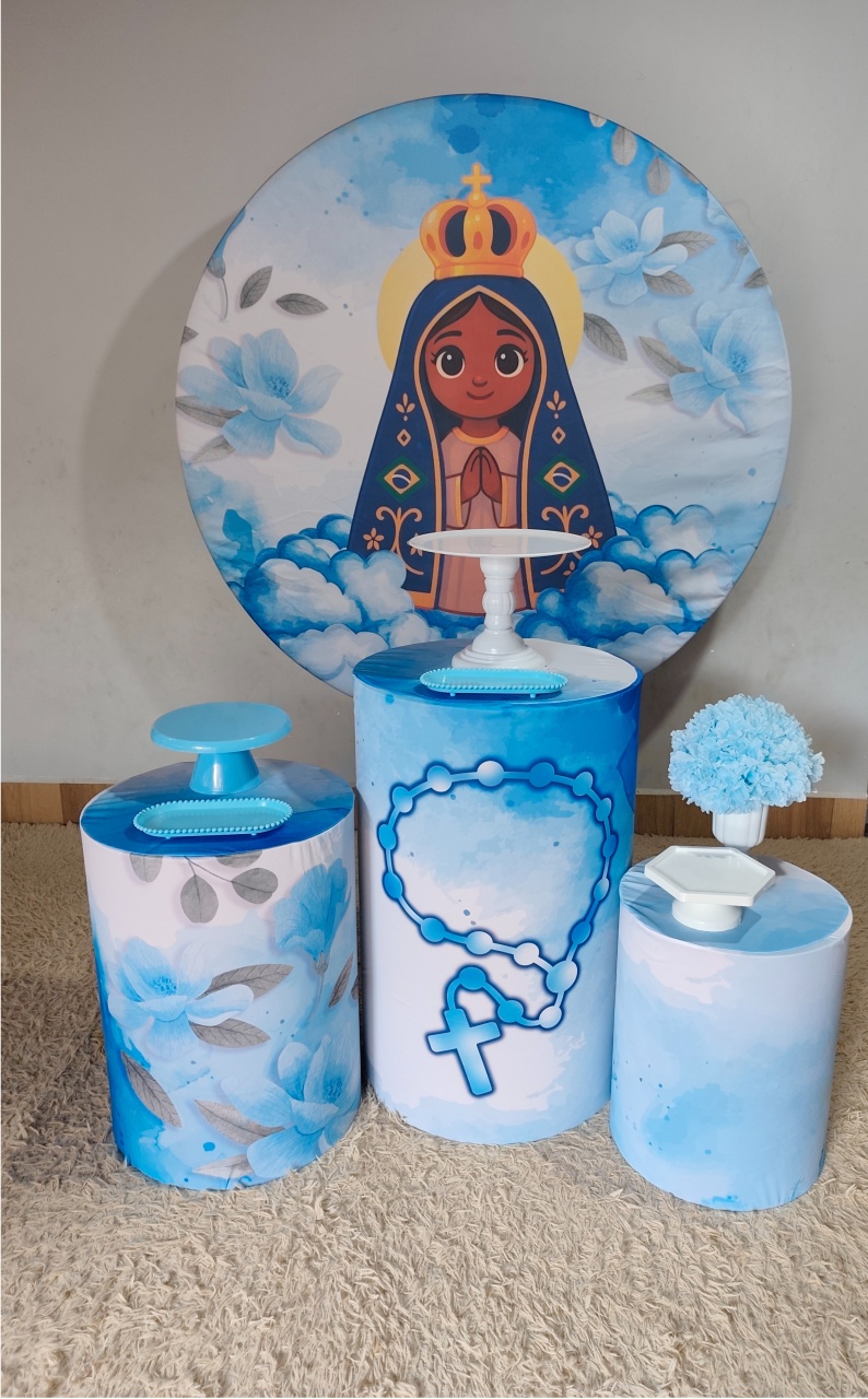 Kit Ten - Nossa Senhora Aparecida - TER Festas e Sonhos Pegue e Monte 