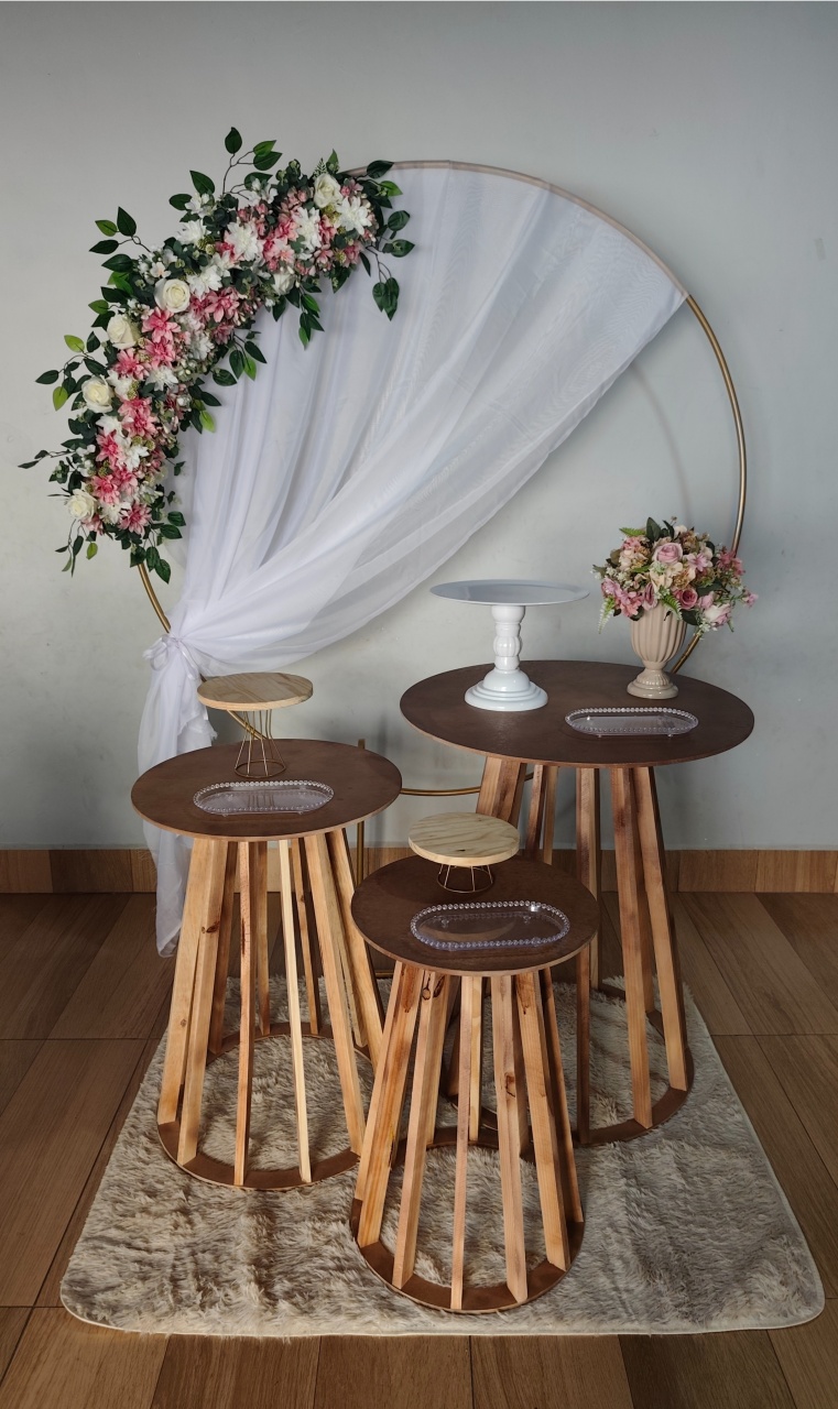 Kit Realeza - Flores No Voau - TER Festas e Sonhos Pegue e Monte 