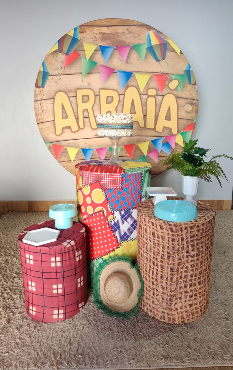 Kit Ten - Arraiá - TER Festas e Sonhos Pegue e Monte 