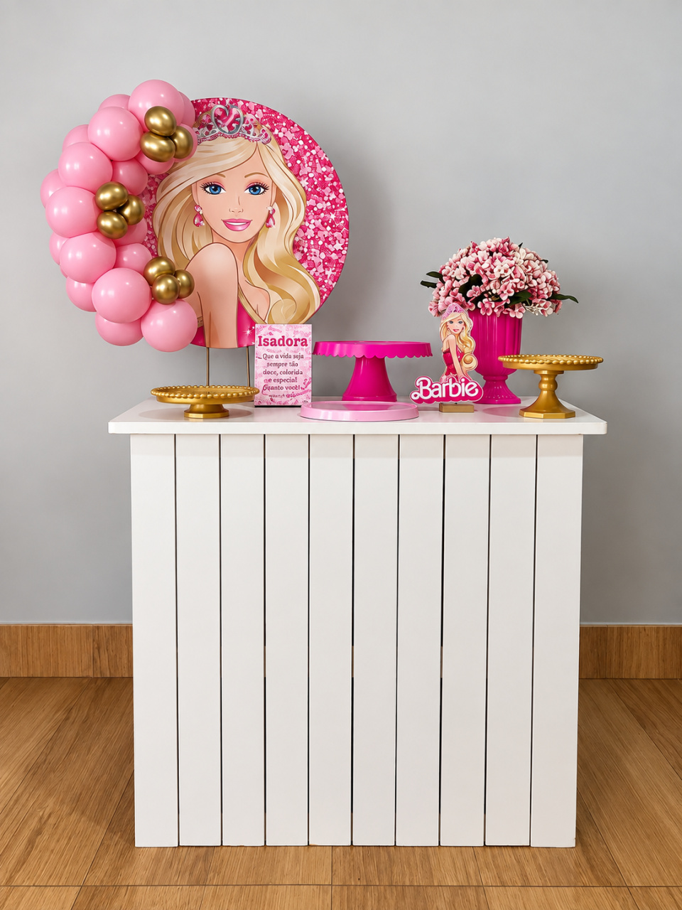 Mini Kit - Barbie - TER Festas e Sonhos Pegue e Monte 