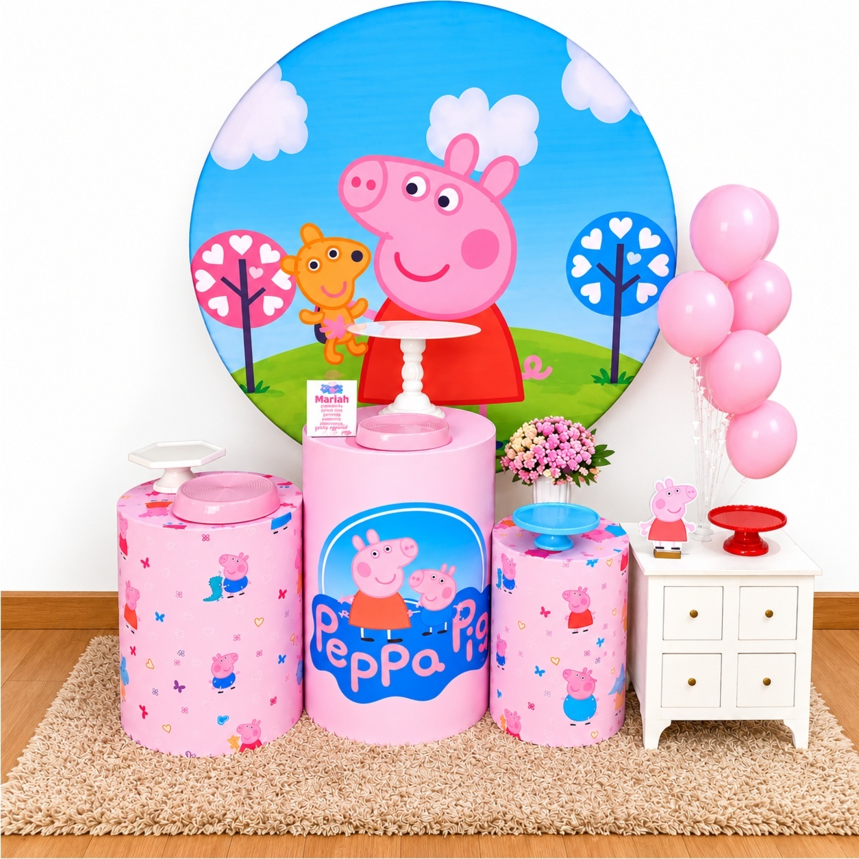 Kit Especial - Peppa Pig - TER Festas e Sonhos Pegue e Monte 