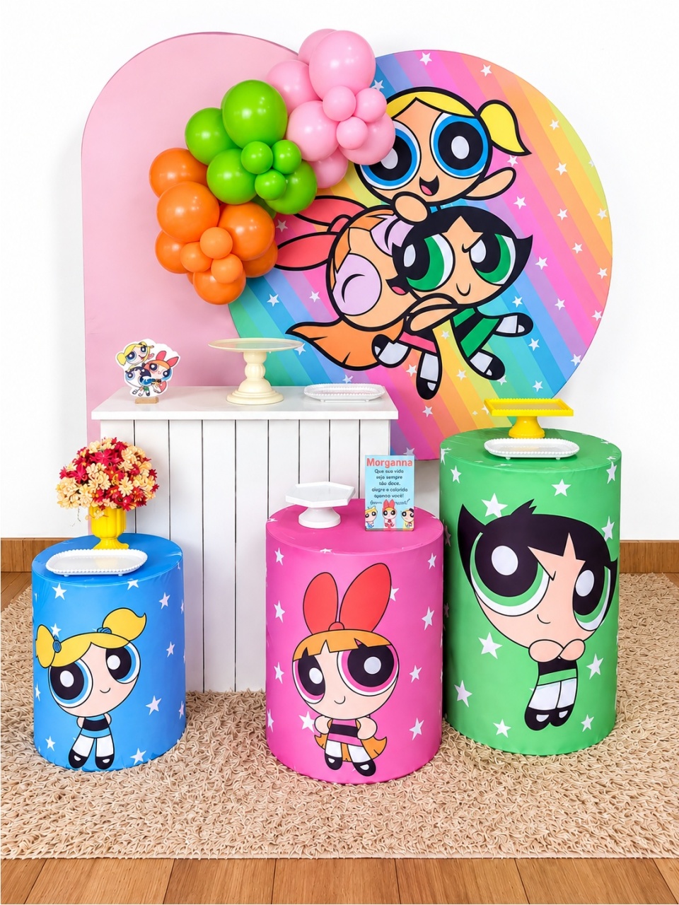 Kit Realeza - Meninas Super Poderosas - TER Festas e Sonhos Pegue e Monte 