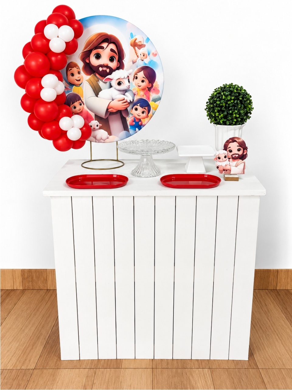Mini Kit - Jesus Bom Pastor - TER Festas e Sonhos Pegue e Monte 