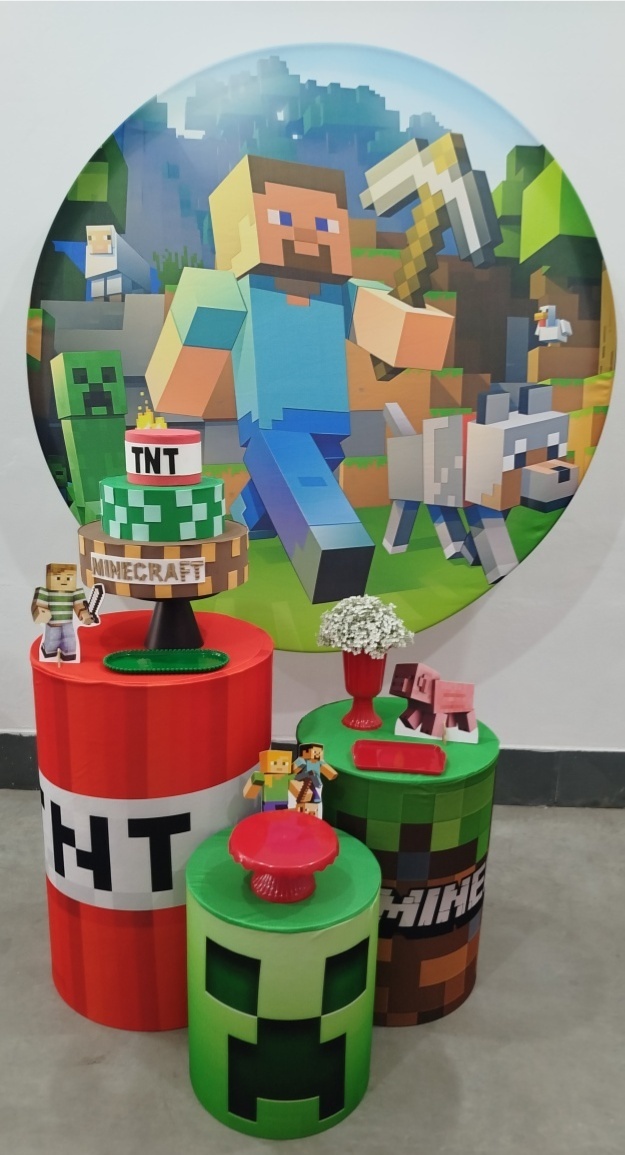Kit Menicraft Prata - Laysciadefestas 