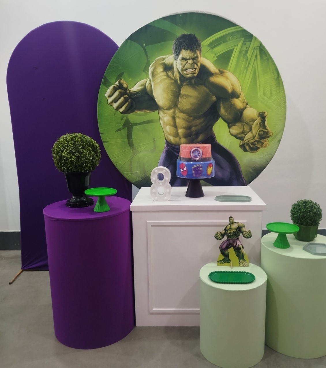 Kit Hulk Diamante 2 - Laysciadefestas 