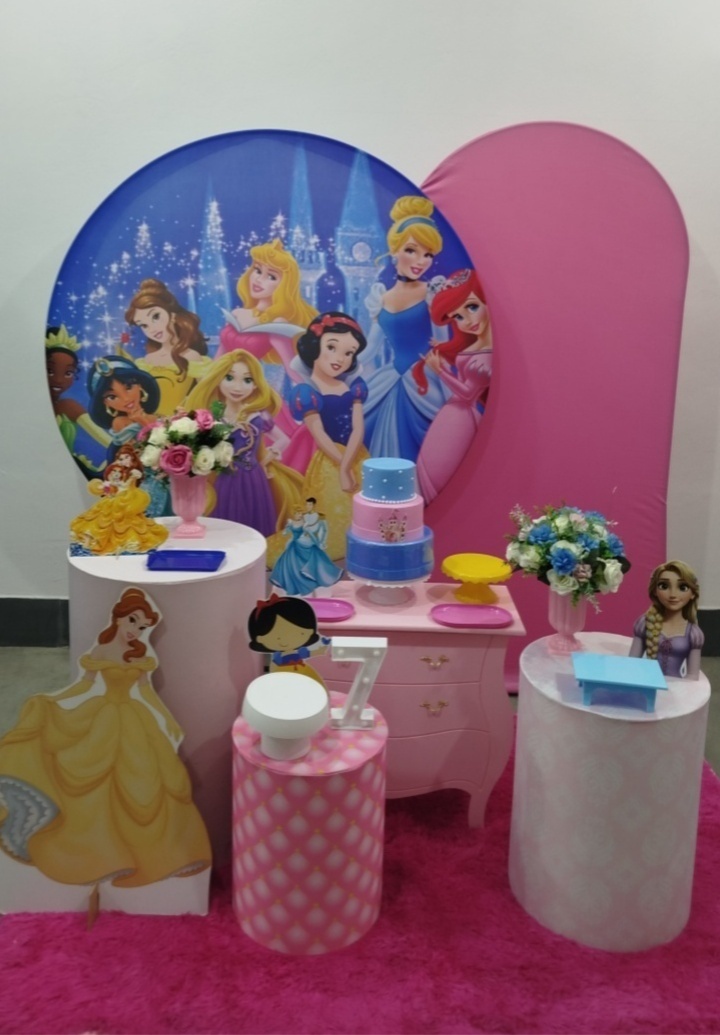 Kit Princesas Diamante - Laysciadefestas 