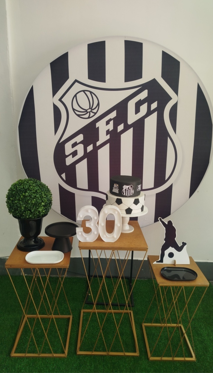 Kit Santos Futebol Clube 01 - Laysciadefestas 
