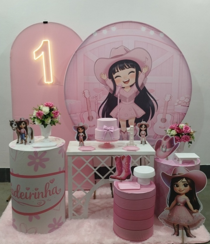 Kit Boiadeirinha Diamante - Laysciadefestas 