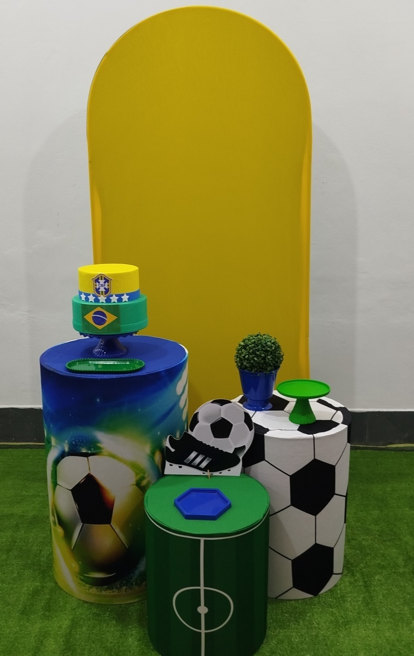 Kit Futebol Prata 1 - Laysciadefestas 