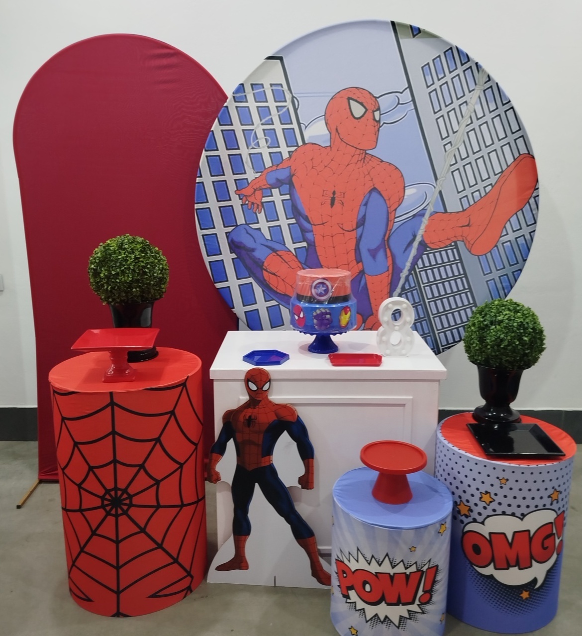 Kit Homem Aranha Diamante 1 - Laysciadefestas 