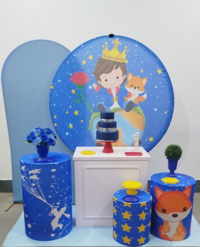 Kit Pequeno Príncipe Ouro - Laysciadefestas 