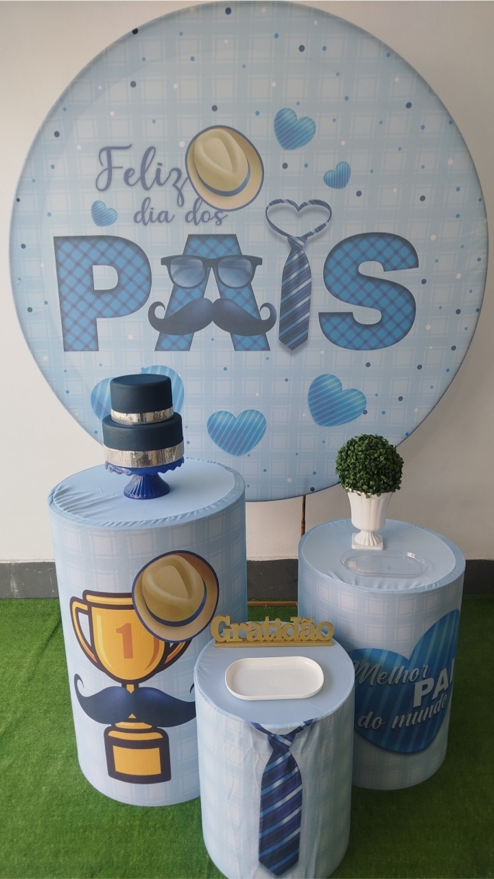 Kit Dia dos Pais Prata - Laysciadefestas 