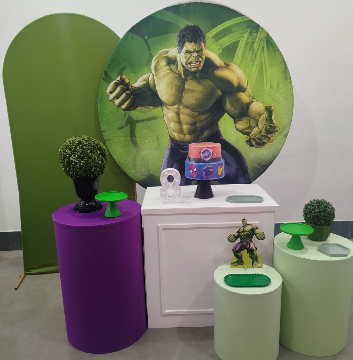 Kit Hulk Diamante - Laysciadefestas 