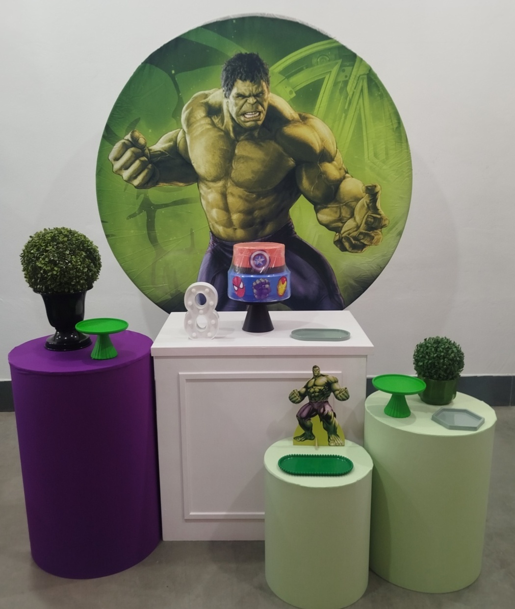 Kit Hulk - Laysciadefestas 