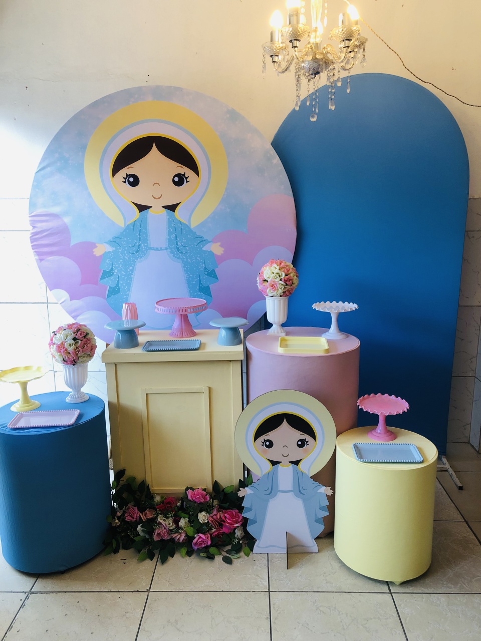 Kit Jardim Nossa Senhora Ouro - Decorando.sonhos