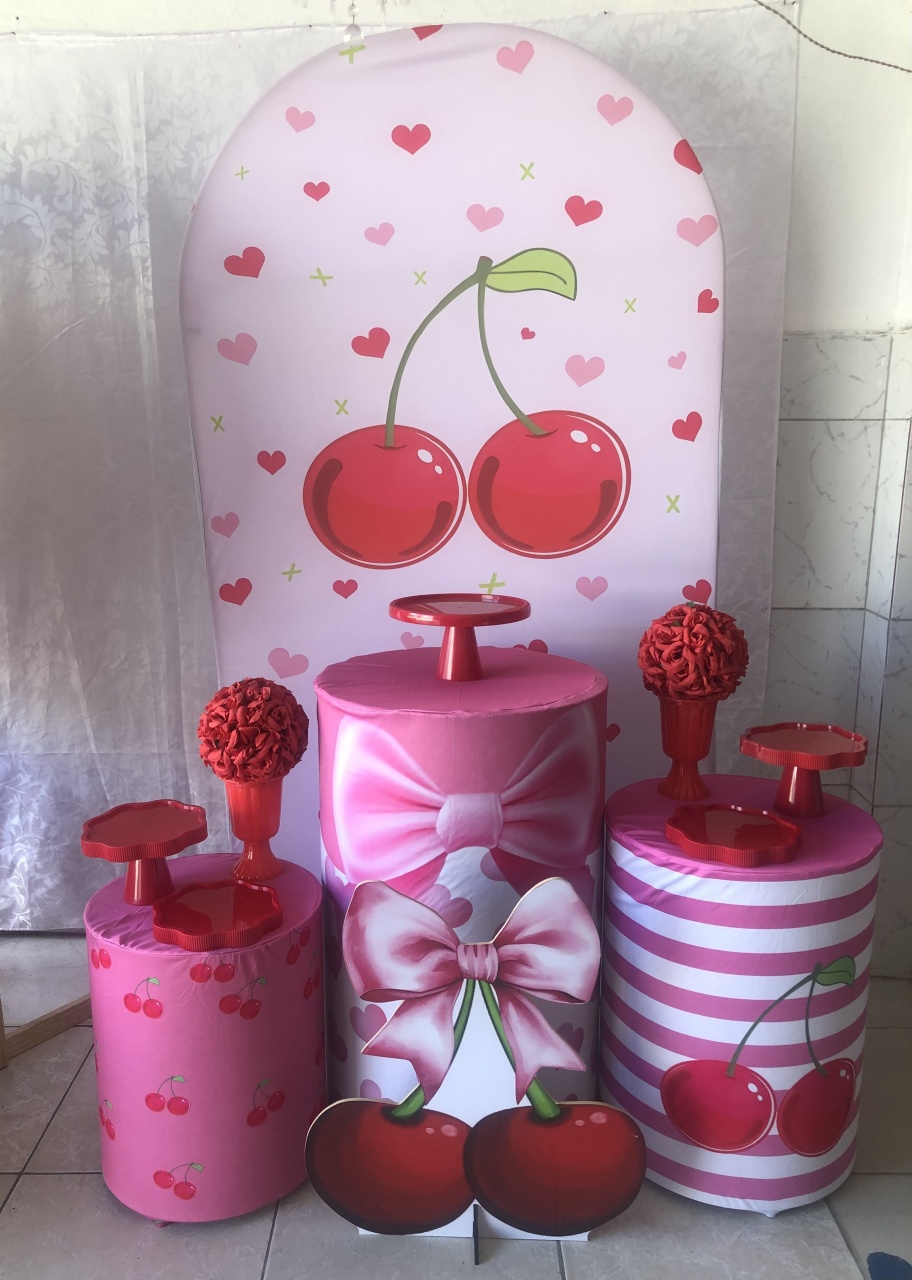 Kit Cerejinha - Decorando.sonhos
