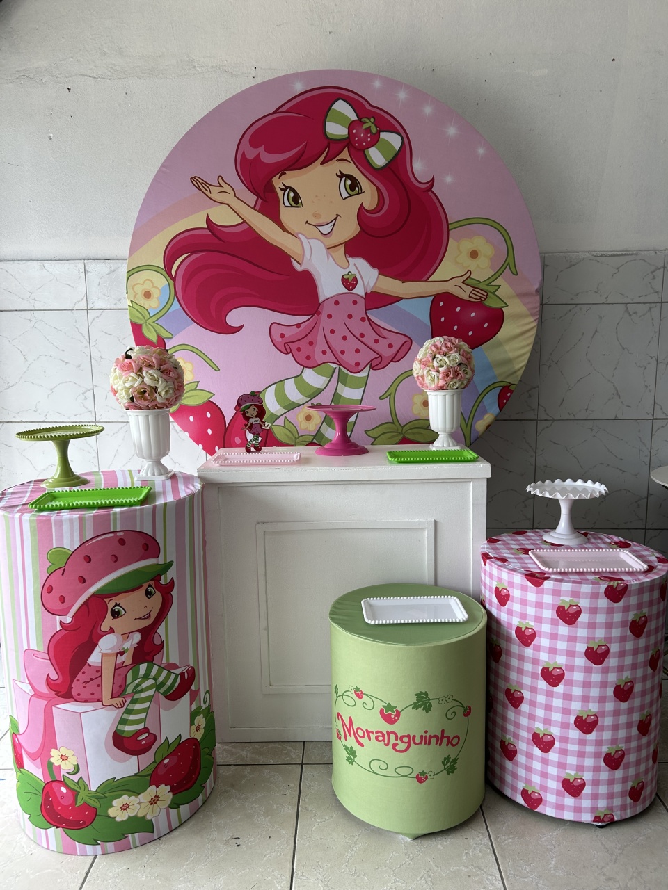 Kit Moranguinho Jovem Prata - Decorando.sonhos