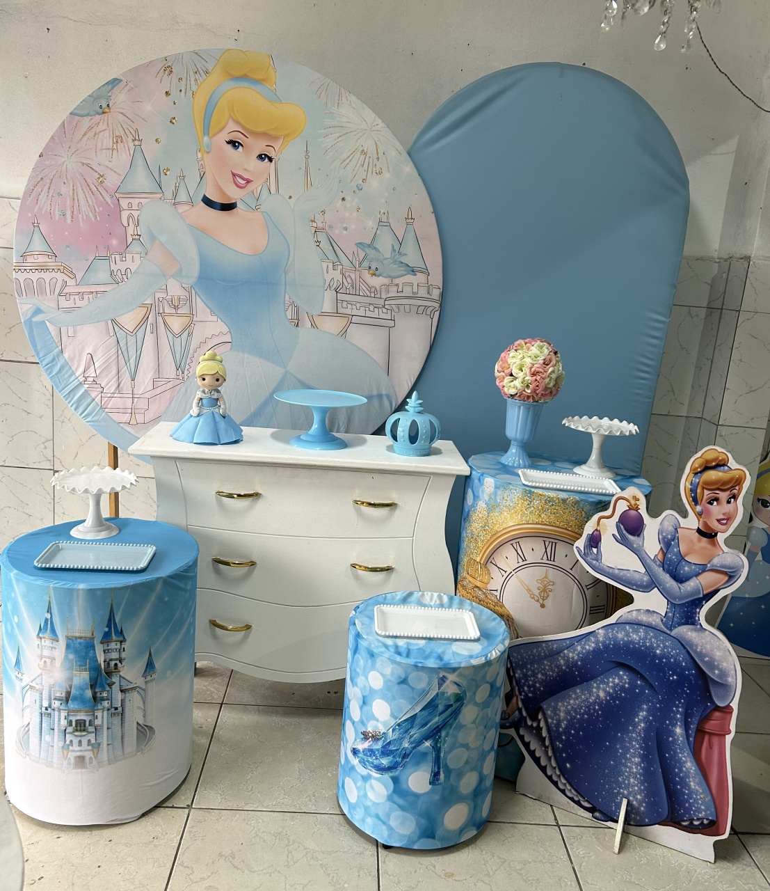 Kit Cinderela Ou - Decorando.sonhos