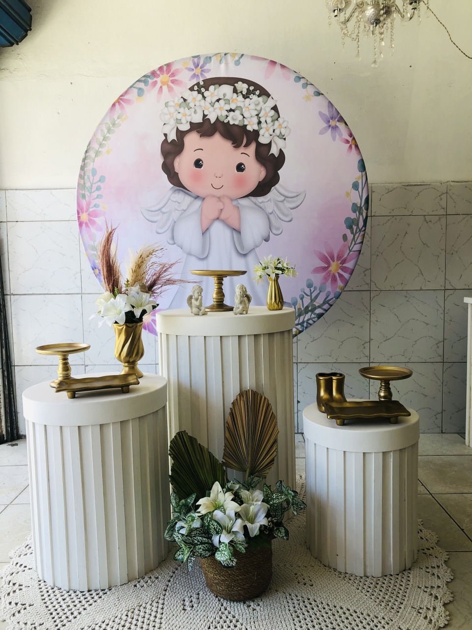 Kit Batizado Menina - Decorando.sonhos