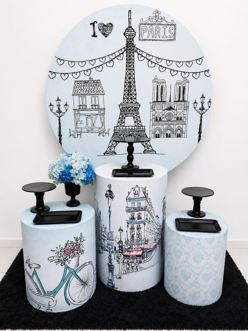 Kit Paris Bronze - Decorando.sonhos