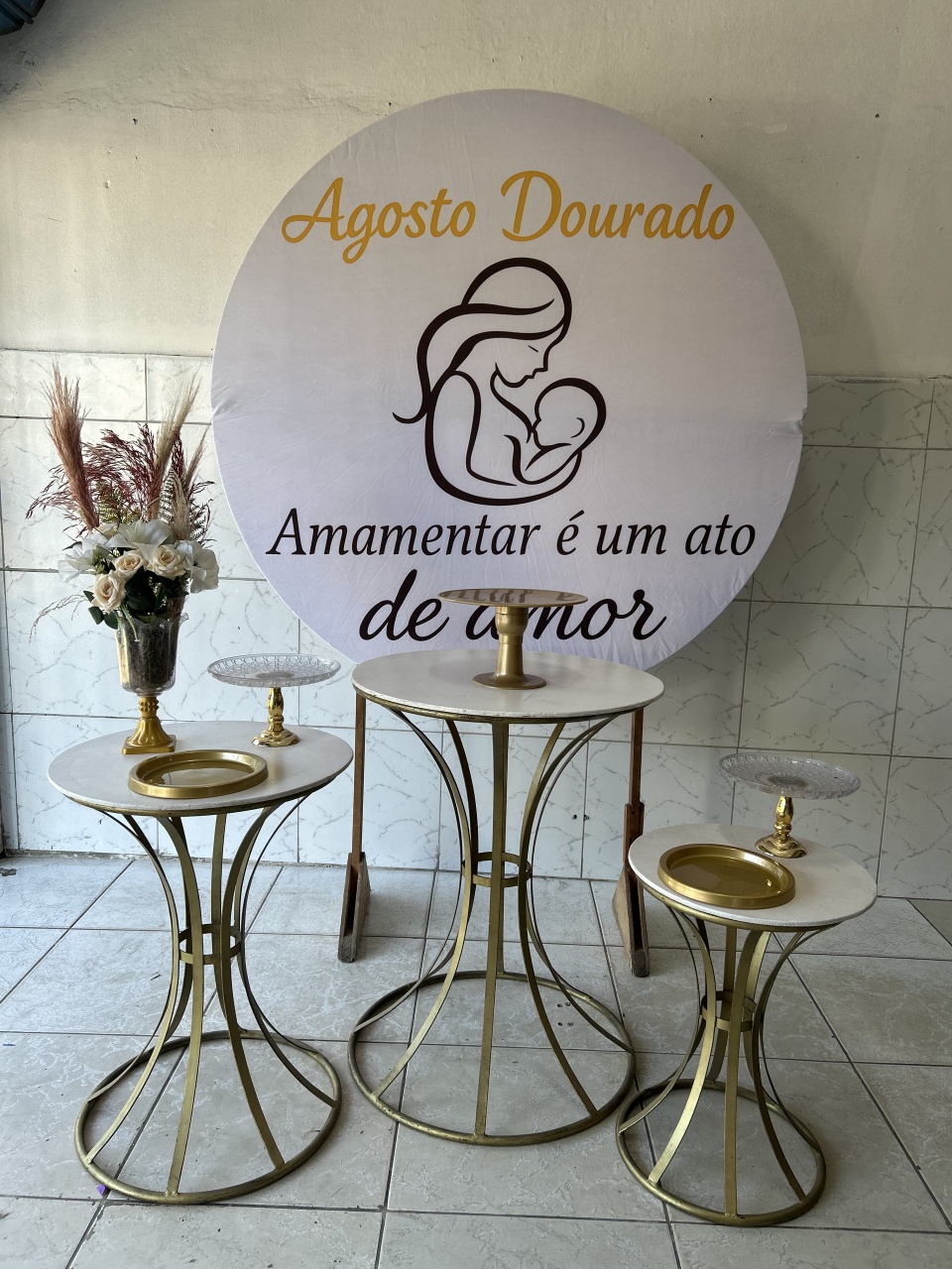 Kit Agosto Dourado - Decorando.sonhos