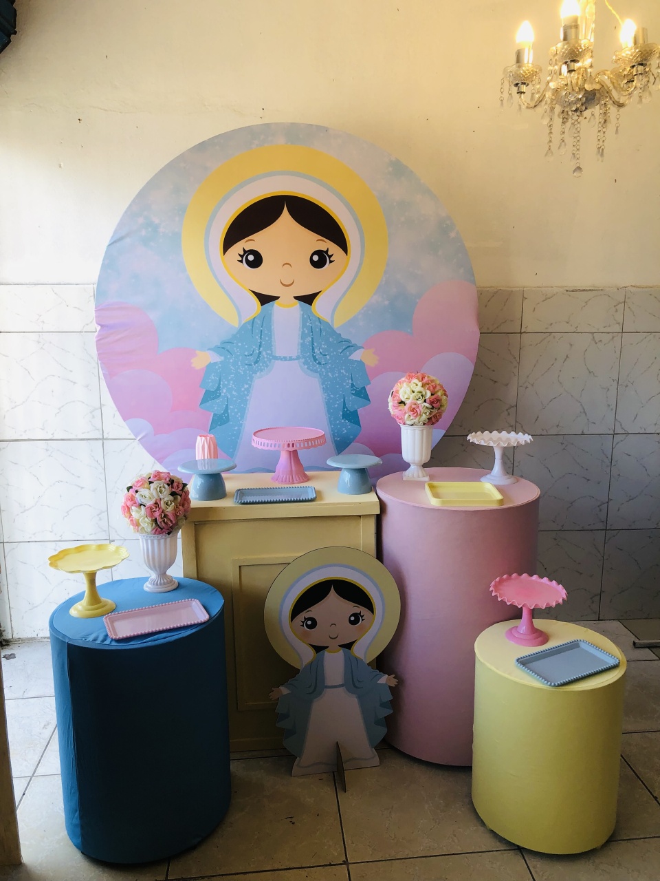 Kit Jardim Nossa Senhora Prata - Decorando.sonhos