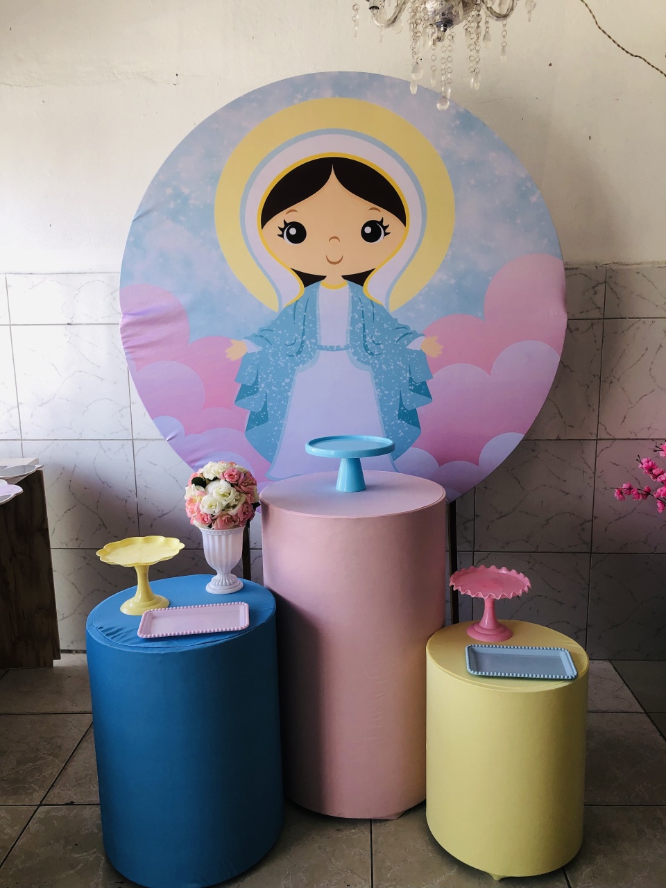 Kit Jardim Nossa Senhora Bronze - Decorando.sonhos