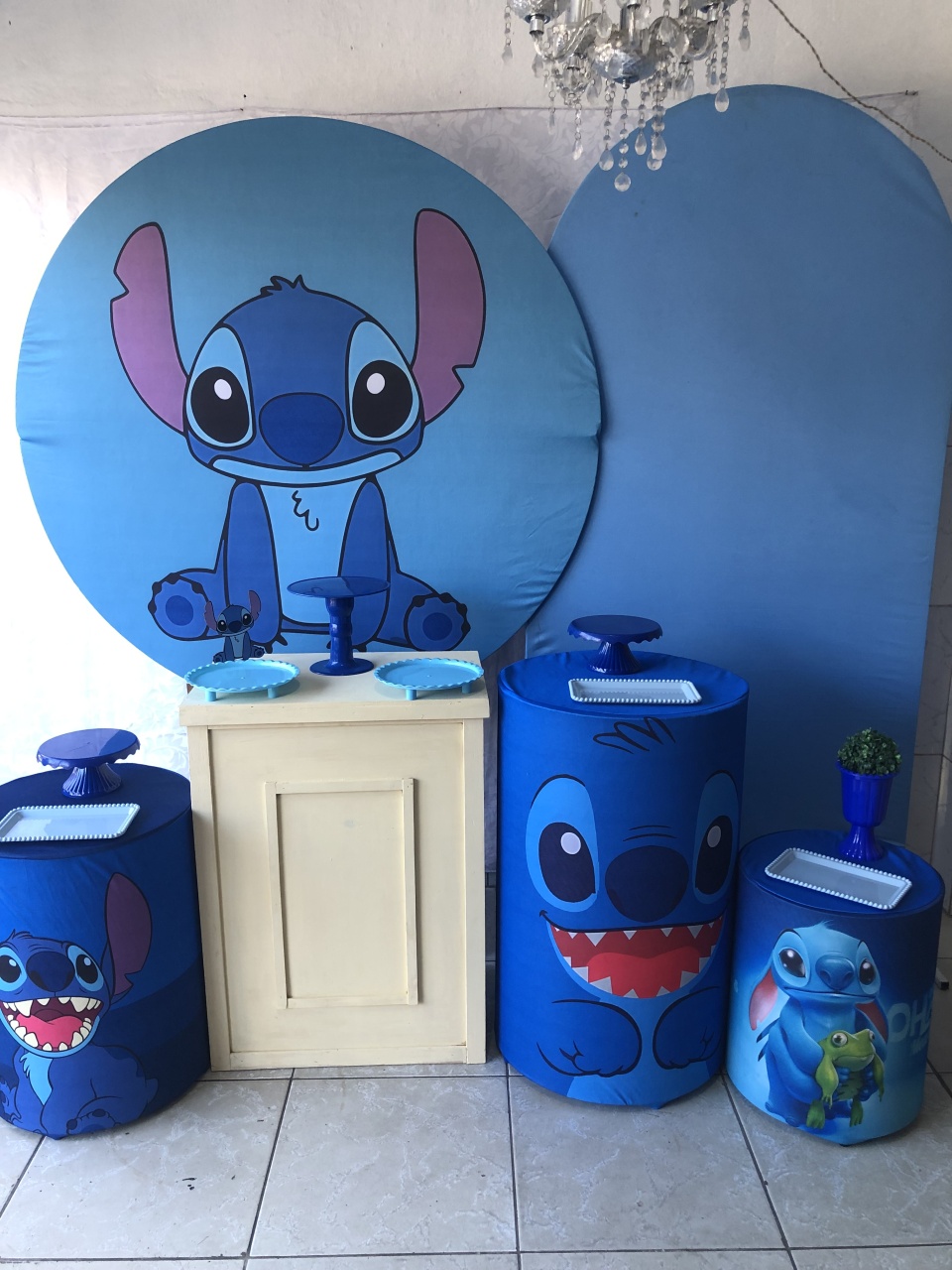 Kit Sticth Ouro - Decorando.sonhos