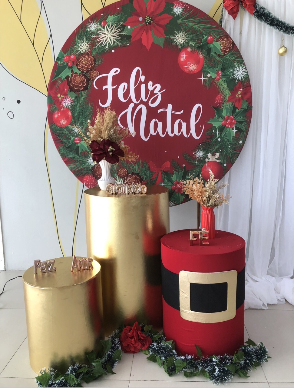 Kit Painel Natalino 3 - Decorando.sonhos
