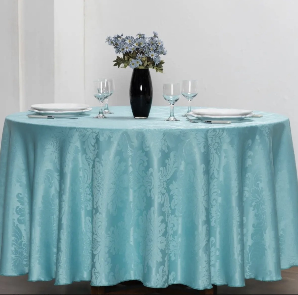 Toalha Tampão Azul Serenity - Toque Mágico Decoração e pegue e monte