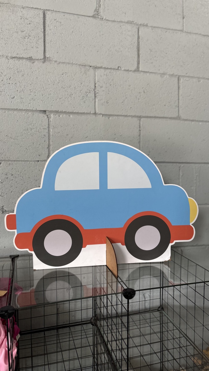 Display Carrinhos Grande - Toque Mágico Decoração e pegue e monte