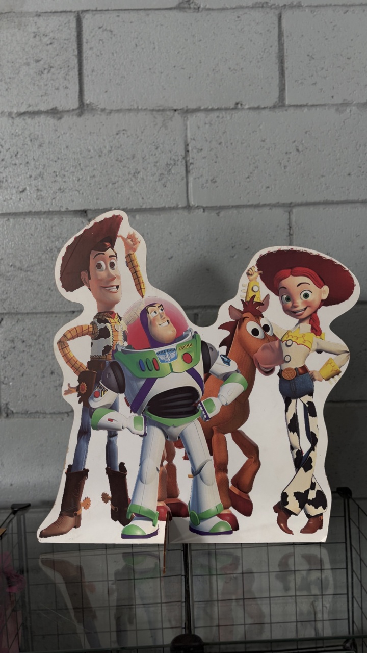 Display Toy Story Grande - Toque Mágico Decoração e pegue e monte