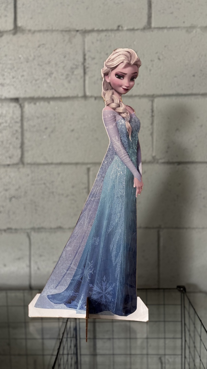 Display Frozen Grande - Toque Mágico Decoração e pegue e monte
