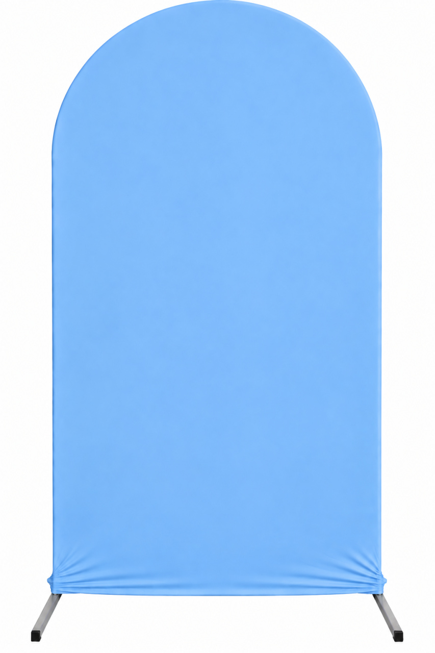 Tecido Painel Romano Azul Baby - Toque Mágico Decoração e pegue e monte
