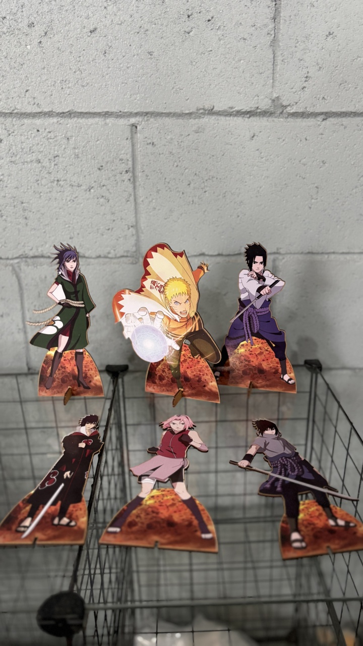 Kit Display Pequeno Naruto 1 - Toque Mágico Decoração e pegue e monte