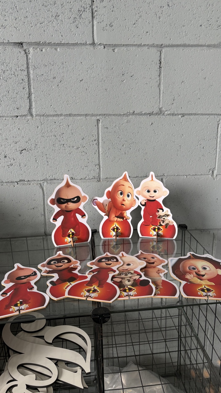 Kit Display Pequeno Incríveis - Toque Mágico Decoração e pegue e monte