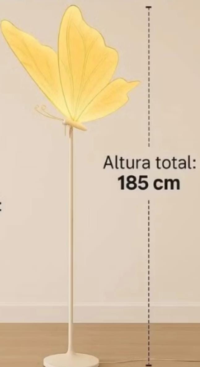 Led Borboleta - Toque Mágico Decoração e pegue e monte
