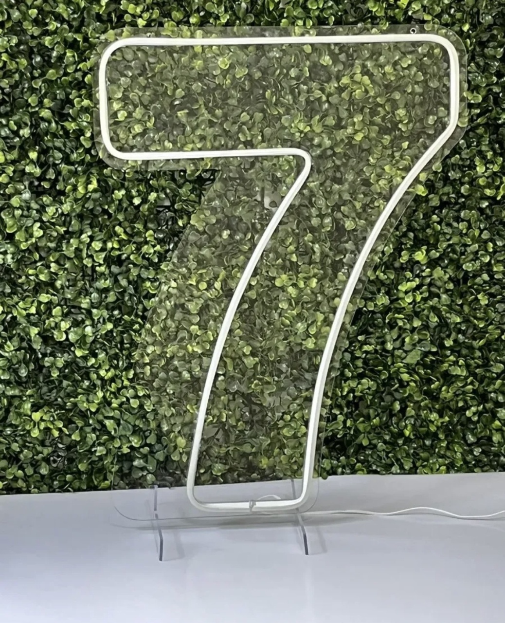 Led Número 7 - Toque Mágico Decoração e pegue e monte