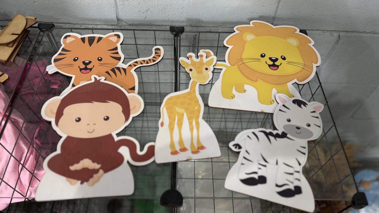 Kit Display Safari 2 - Toque Mágico Decoração e pegue e monte