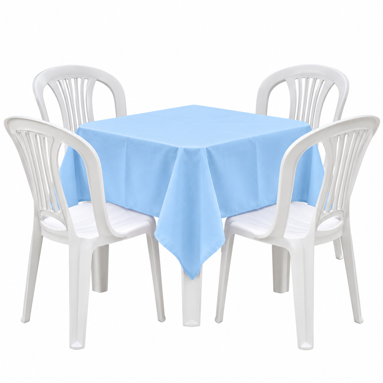 Toalhas Azul Bebê - Toque Mágico Decoração e pegue e monte