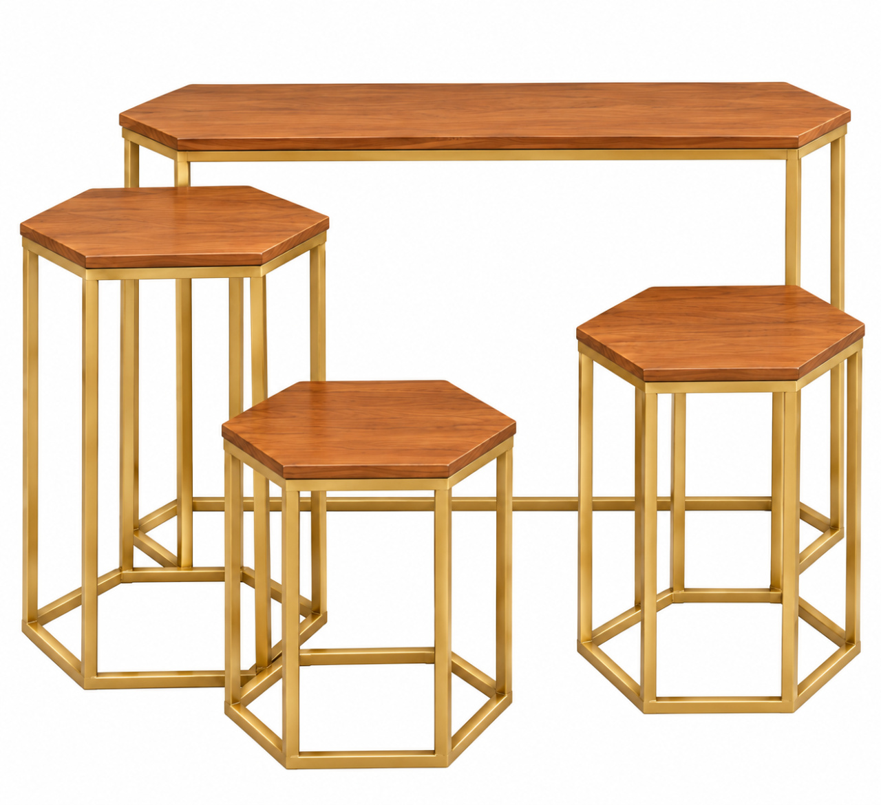Jogos de Mesa Dourada - Toque Mágico Decoração e pegue e monte