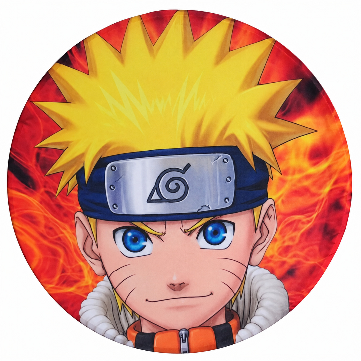 Tecido Painel Redondo Naruto - Toque Mágico Decoração e pegue e monte