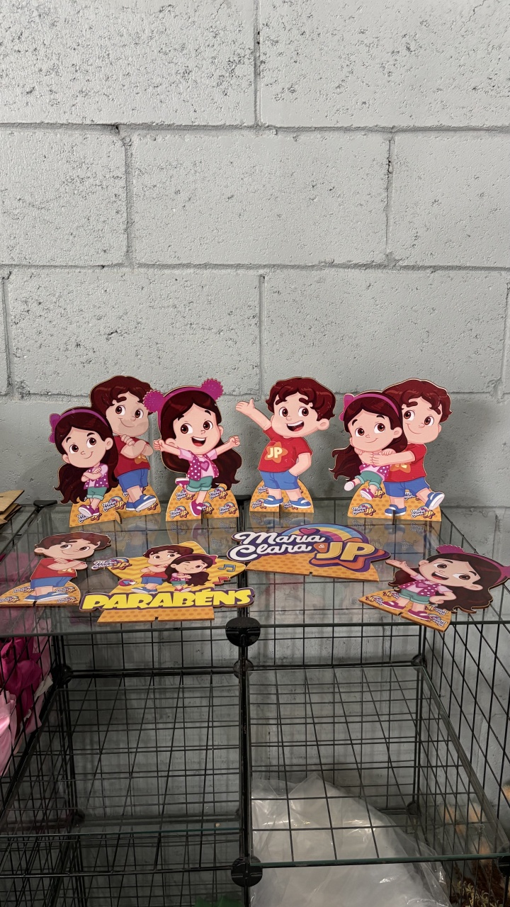 Kit Display Pequeno Maria Clara Jp - Toque Mágico Decoração e pegue e monte