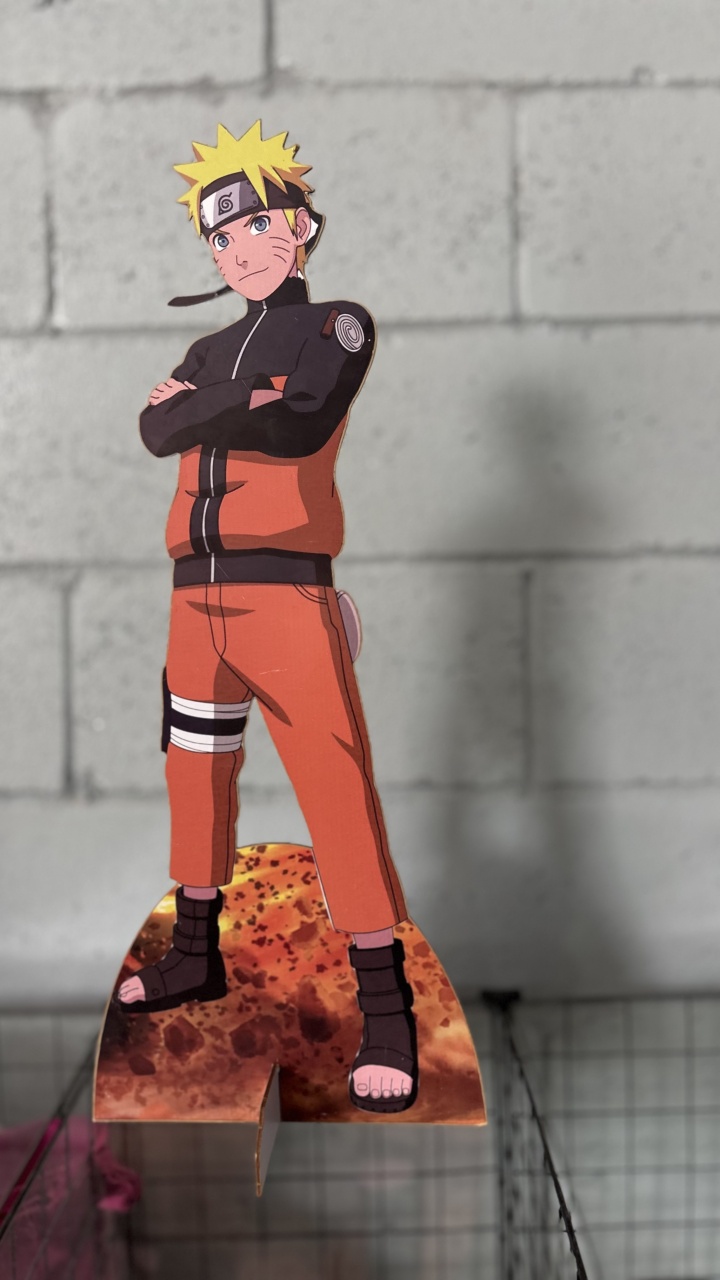 Display Naruto Grande - Toque Mágico Decoração e pegue e monte