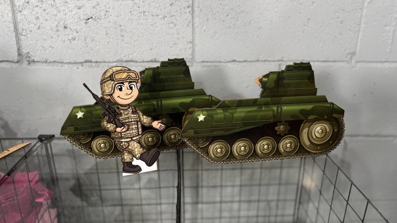 Kit Display Pequeno Exército - Toque Mágico Decoração e pegue e monte