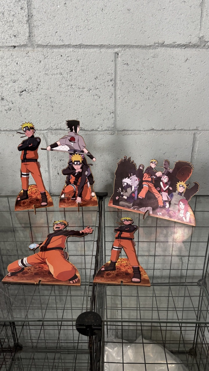 Kit Display Pequeno Naruto 2 - Toque Mágico Decoração e pegue e monte