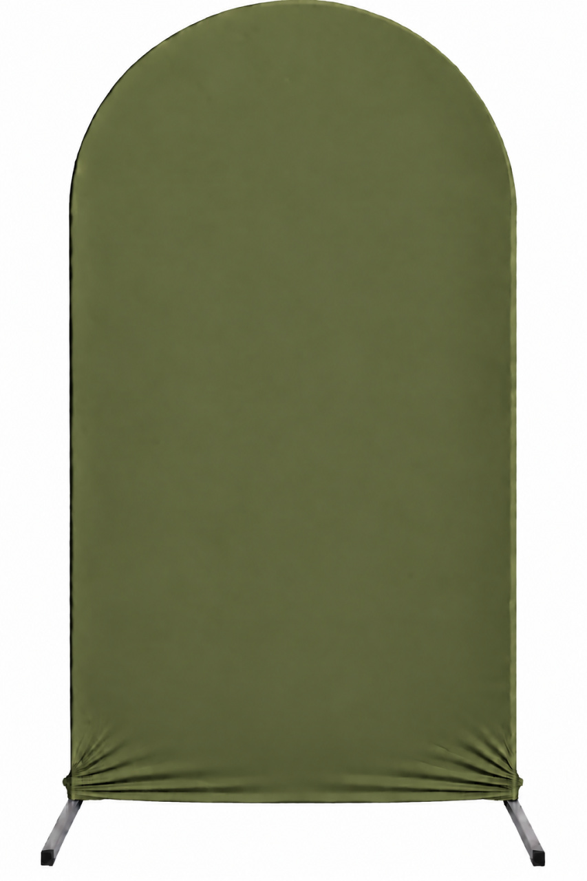 Tecido Painel Romano Verde Oliva - Toque Mágico Decoração e pegue e monte