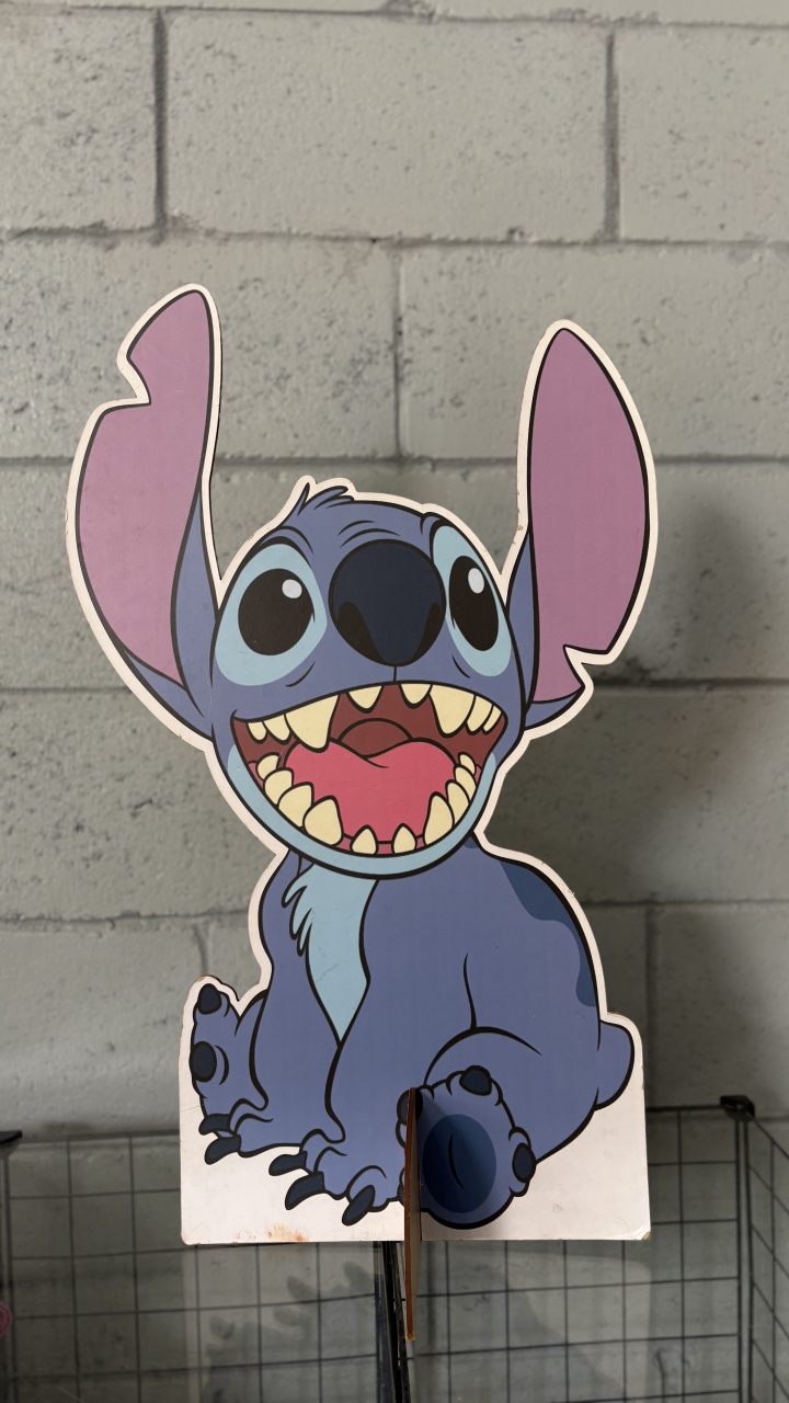 Display Stitch. Grande - Toque Mágico Decoração e pegue e monte